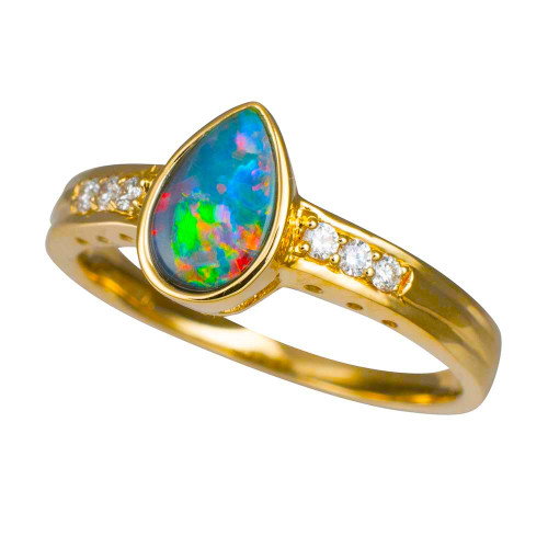Australian opal rings - Australian Opal Direct